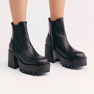 preston platform ankle boots